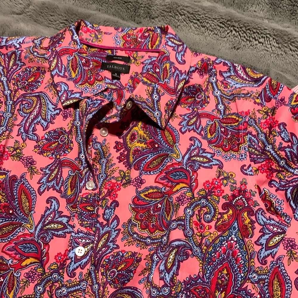 Lot of 2 pressed ladies dress shirts